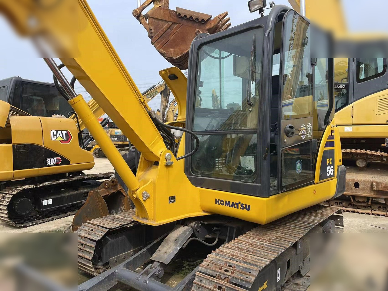 KOMATSU PC56-7 - Mini excavator: picture 4 KOMATSU PC56-7 - Mini excavator: picture 4