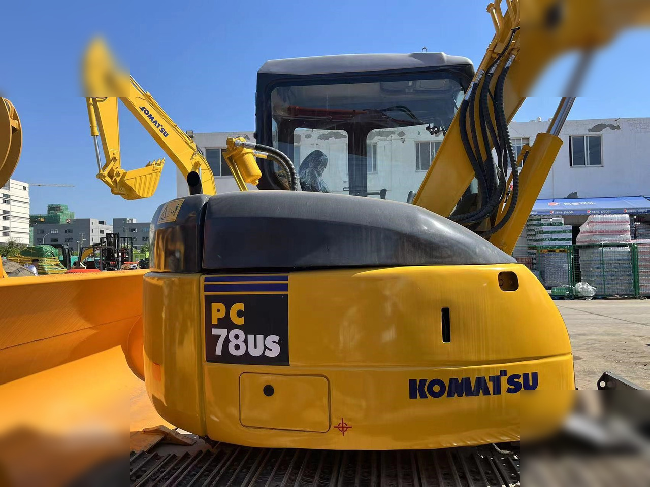 KOMATSU PC78US - Crawler excavator: picture 3 KOMATSU PC78US - Crawler excavator: picture 3