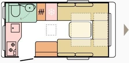 Adria Action 391 LH*1.500KG*EL.FB.-TEMP.*SCHWENK-TISCH - Caravan: picture 4 Adria Action 391 LH*1.500KG*EL.FB.-TEMP.*SCHWENK-TISCH - Caravan: picture 4