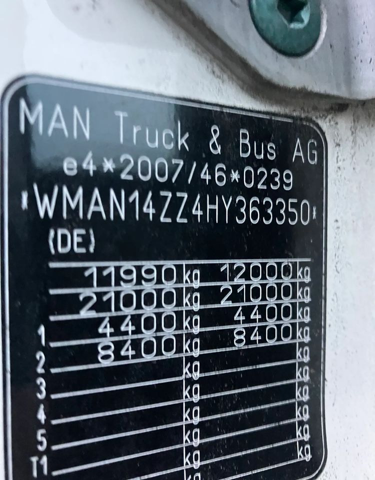 MAN MAN TGM 12.250 sypialka euro6 Rama do zabudowy - Cab chassis truck: picture 3 MAN MAN TGM 12.250 sypialka euro6 Rama do zabudowy - Cab chassis truck: picture 3