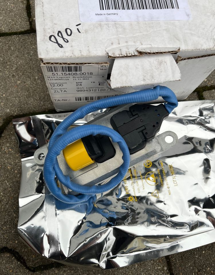 NOWY czujnik NOX MAN TGX TGS euro 6 sensor - Muffler/ Exhaust system for Truck: picture 3 NOWY czujnik NOX MAN TGX TGS euro 6 sensor - Muffler/ Exhaust system for Truck: picture 3