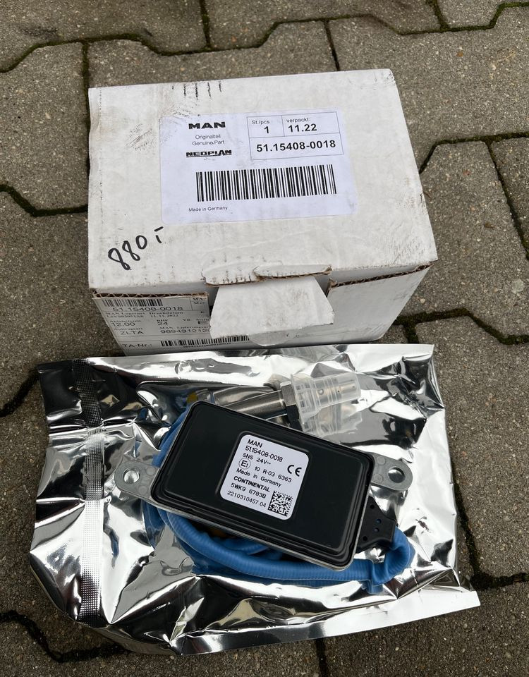 NOWY czujnik NOX MAN TGX TGS euro 6 sensor - Muffler/ Exhaust system for Truck: picture 1 NOWY czujnik NOX MAN TGX TGS euro 6 sensor - Muffler/ Exhaust system for Truck: picture 1