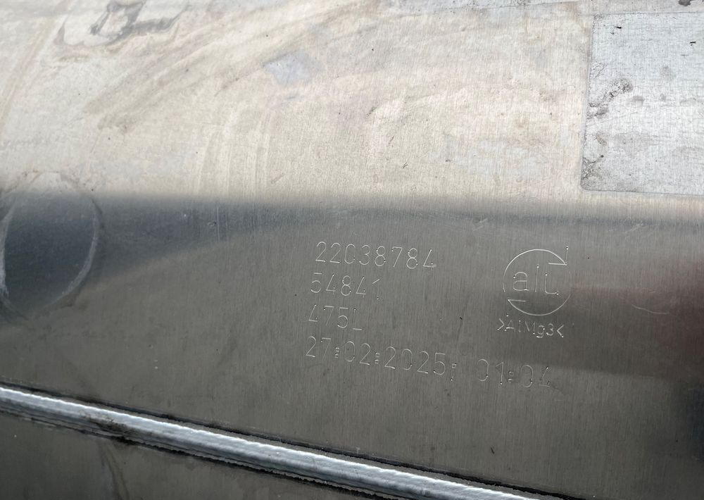 Zbiornik paliwa Volvo FH FM Renault 475 litrów bak low deck - Fuel processing/ Fuel delivery for Truck: picture 4 Zbiornik paliwa Volvo FH FM Renault 475 litrów bak low deck - Fuel processing/ Fuel delivery for Truck: picture 4