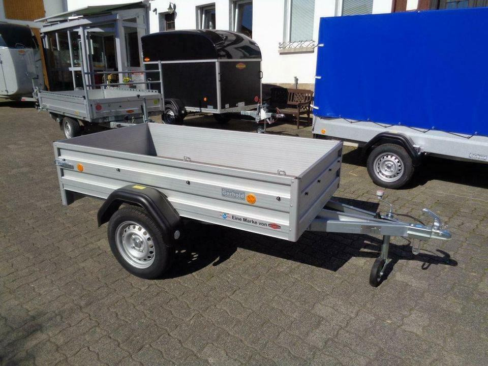 Aktion  ! !  TPV PKW-Anhänger 750 kg, Zurrbügel, Stützrad, 100 km - Car trailer: picture 1 Aktion  ! !  TPV PKW-Anhänger 750 kg, Zurrbügel, Stützrad, 100 km - Car trailer: picture 1