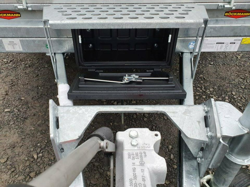 Plant trailer Böckmann Baumaschinen 3,5t Minibagger Kastenaufsatz Minibagger: picture 10