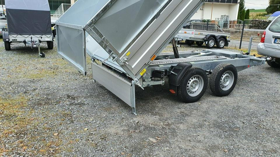 Tipper trailer Böckmann DK-AL 3218/35P Anhänger Kipper 3,5t Stahlblechaufsatz: picture 15