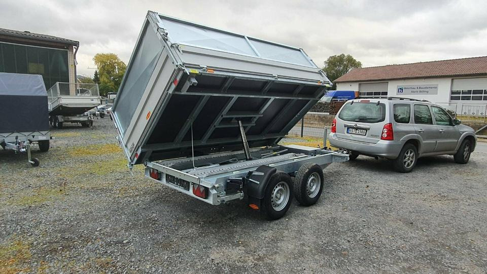 Tipper trailer Böckmann DK-AL 3218/35P Anhänger Kipper 3,5t Stahlblechaufsatz: picture 8