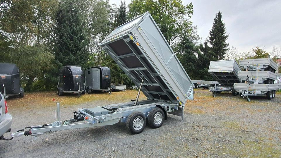 Tipper trailer Böckmann DK-AL 3218/35P Anhänger Kipper 3,5t Stahlblechaufsatz: picture 18