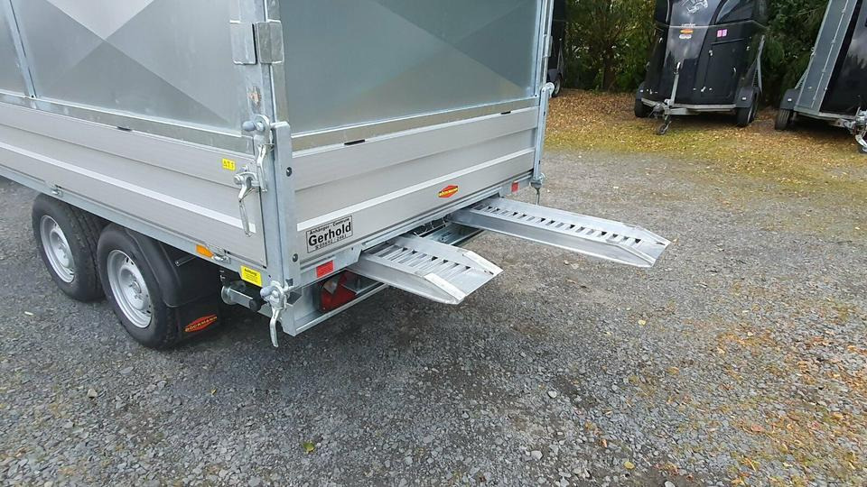 Tipper trailer Böckmann DK-AL 3218/35P Anhänger Kipper 3,5t Stahlblechaufsatz: picture 16