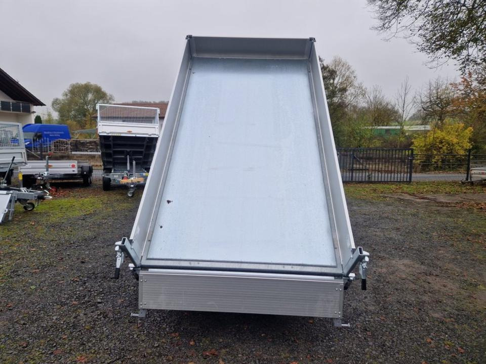 Tipper trailer Böckmann Kipper PKW Anhänger RK-AL 3016/27 E-Pumpe Schienen: picture 15