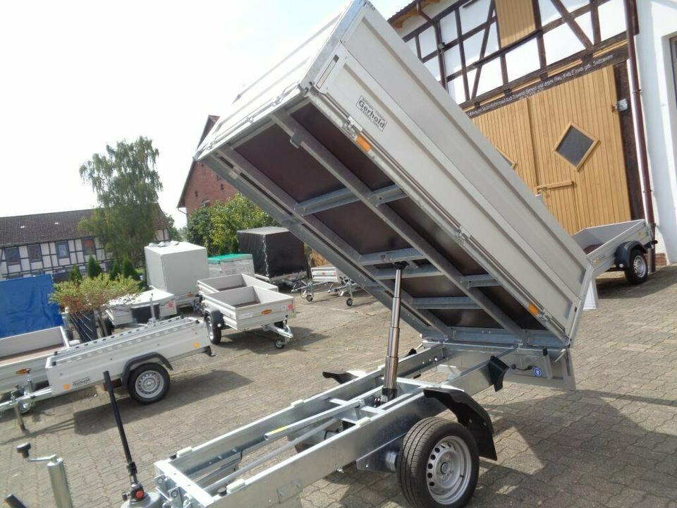 Tipper trailer Böckmann PKW-Anhänger, 1,5 to. Rückwärtskipper, Kastenaufsatz: picture 9 Tipper trailer Böckmann PKW-Anhänger, 1,5 to. Rückwärtskipper, Kastenaufsatz: picture 9