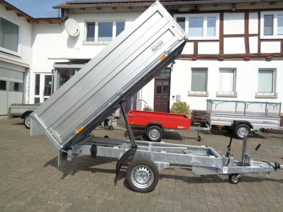 Tipper trailer Böckmann PKW-Anhänger, 1,5 to. Rückwärtskipper, Kastenaufsatz: picture 14 Tipper trailer Böckmann PKW-Anhänger, 1,5 to. Rückwärtskipper, Kastenaufsatz: picture 14