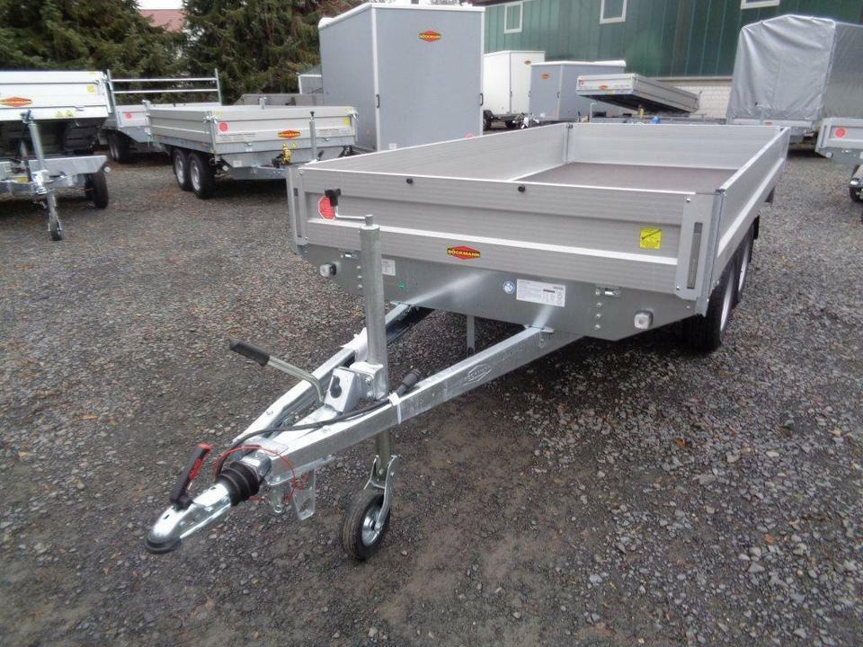 Böckmann PKW-Anhänger , 2,0 to. Hochlader, 100 km/h - Dropside/ Flatbed trailer: picture 3 Böckmann PKW-Anhänger , 2,0 to. Hochlader, 100 km/h - Dropside/ Flatbed trailer: picture 3