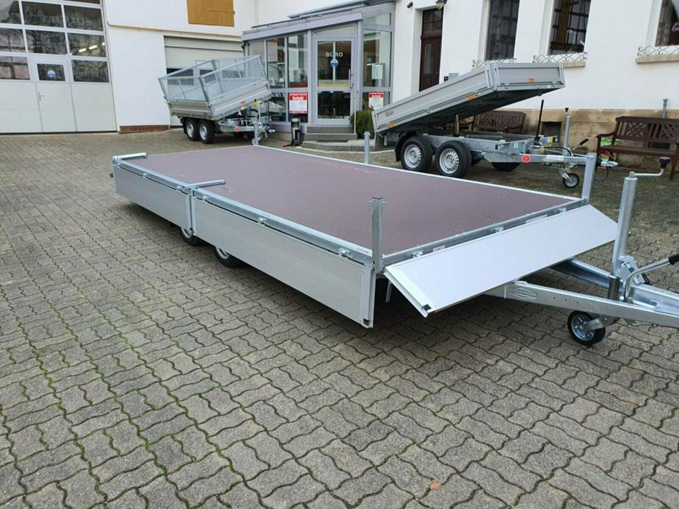Dropside/ Flatbed trailer Böckmann PKW-Anhänger 2,7to, 13 Zoll, Hochlader: picture 9