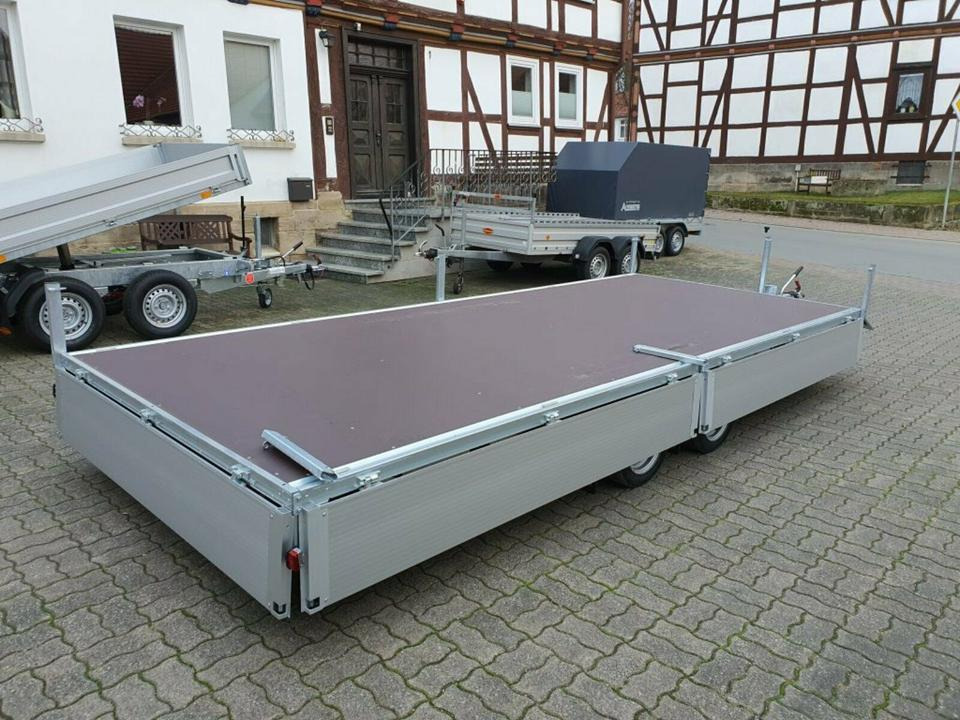 Dropside/ Flatbed trailer Böckmann PKW-Anhänger 2,7to, 13 Zoll, Hochlader: picture 11