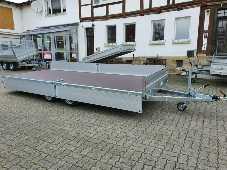 Dropside/ Flatbed trailer Böckmann PKW-Anhänger 2,7to, 13 Zoll, Hochlader: picture 7