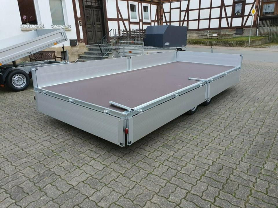 Dropside/ Flatbed trailer Böckmann PKW-Anhänger 2,7to, 13 Zoll, Hochlader: picture 8