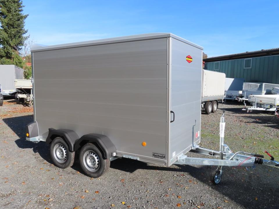 Closed box trailer Böckmann PKW Anhänger Alu Koffer KT-AL 3015/20 M F Rampe/Tür: picture 11