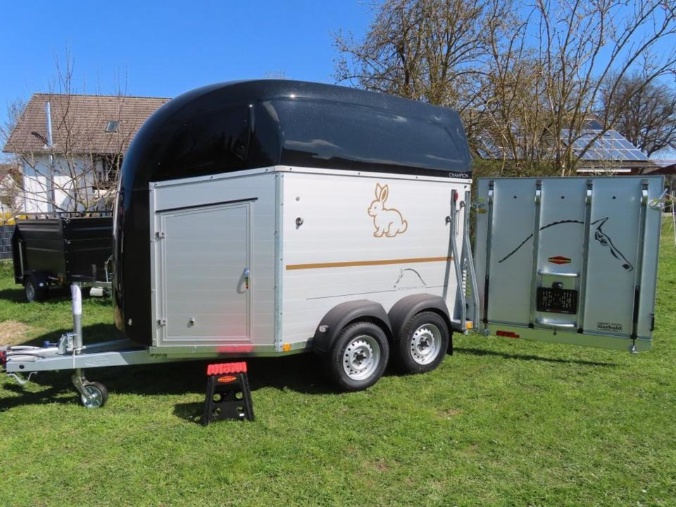 Horse trailer Böckmann,Pferdeanhänger, "Champion R" ALUBODEN, Sattelka, 100 km: picture 15