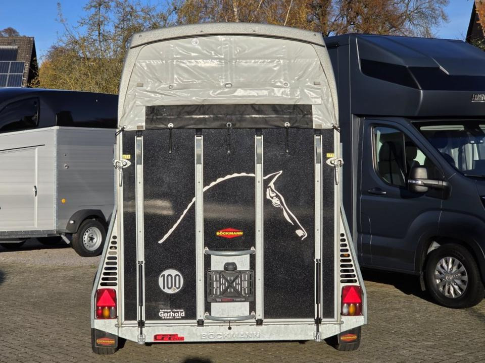 Horse trailer Böckmann Pferdeanhänger, Comfort, Alub. Sattelk. 100 km/h, top: picture 11