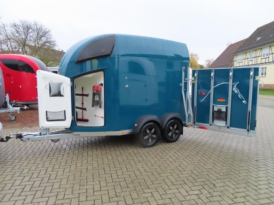 Böckmann Pferdeanhänger, Comfort, Flügeltür,100 km/h,Aluboden - Horse trailer: picture 1 Böckmann Pferdeanhänger, Comfort, Flügeltür,100 km/h,Aluboden - Horse trailer: picture 1