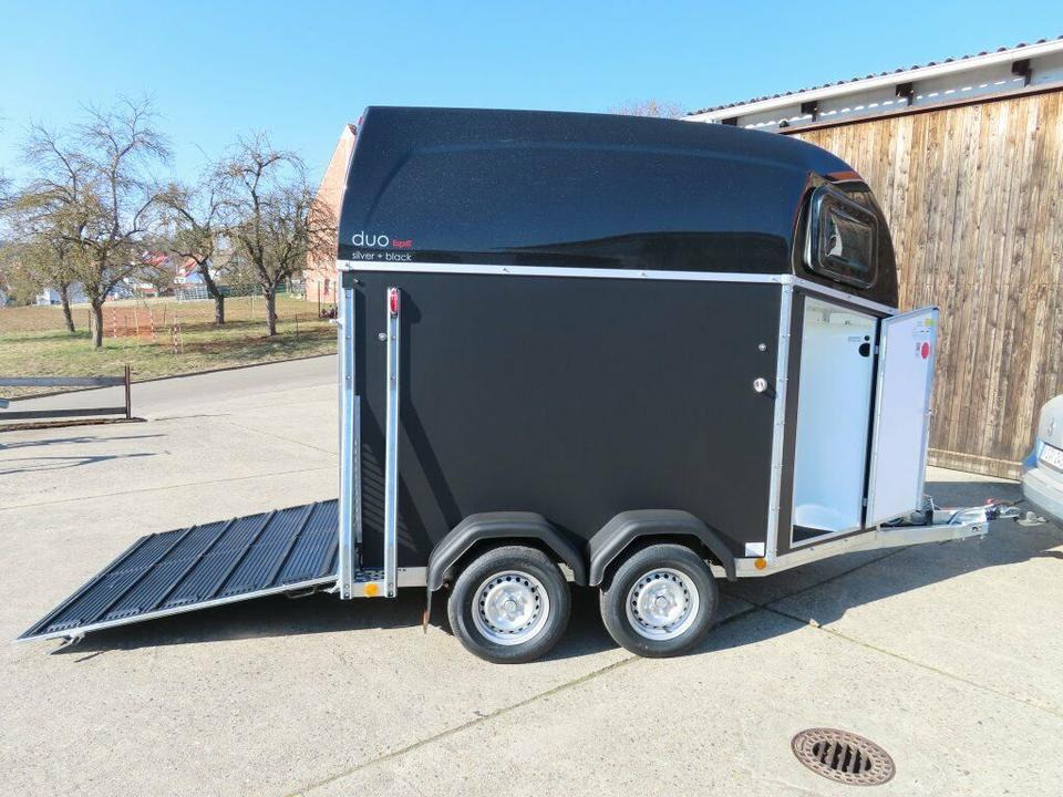 Horse trailer Böckmann Pferdeanhänger DUO s.+b., Sattelk., Aluboden 100km/h: picture 12