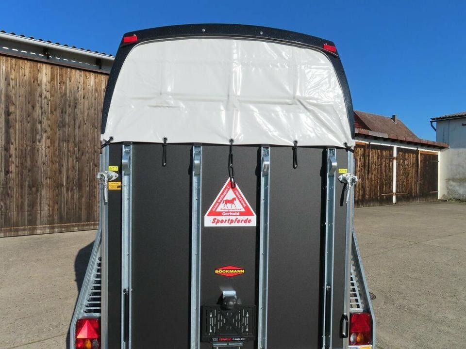 Horse trailer Böckmann Pferdeanhänger DUO s.+b., Sattelk., Aluboden 100km/h: picture 14