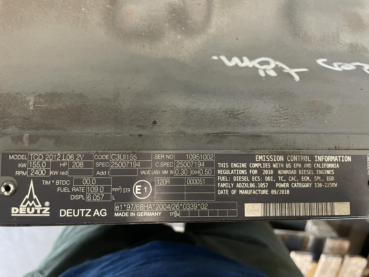 Deutz TCD 2012 L06 2V remanufactured short engine - Engine for Industrial equipment: picture 2 Deutz TCD 2012 L06 2V remanufactured short engine - Engine for Industrial equipment: picture 2