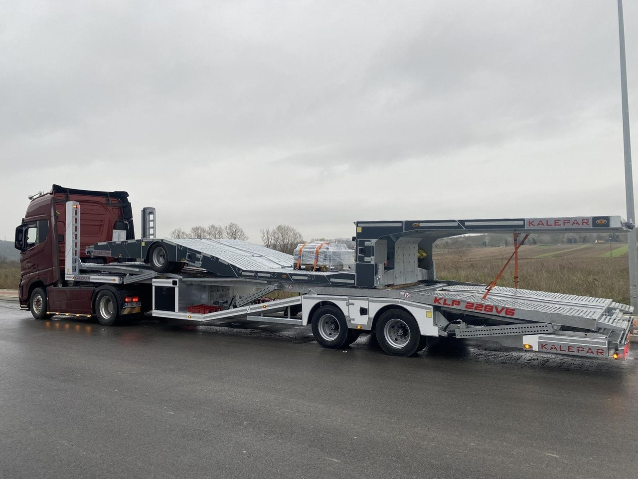KALEPAR KLP228V6 6er-Autotransporter VDI2700 - Autotransporter semi-trailer: picture 2 KALEPAR KLP228V6 6er-Autotransporter VDI2700 - Autotransporter semi-trailer: picture 2