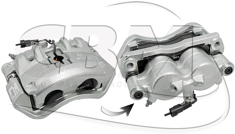 BREMBO FRONT LEFT BRAKE CALLIPER - ZF (0730007972) - Brake caliper for Bus: picture 1 BREMBO FRONT LEFT BRAKE CALLIPER - ZF (0730007972) - Brake caliper for Bus: picture 1