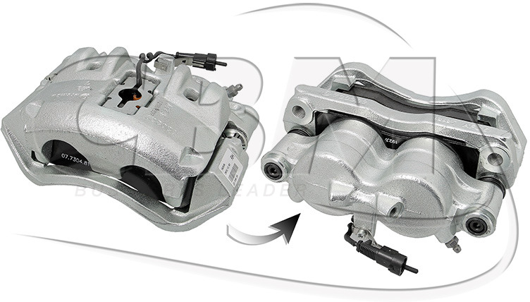 BREMBO FRONT RIGHT BRAKE CALLIPER - ZF (73000797201) - Brake caliper for Bus: picture 1 BREMBO FRONT RIGHT BRAKE CALLIPER - ZF (73000797201) - Brake caliper for Bus: picture 1