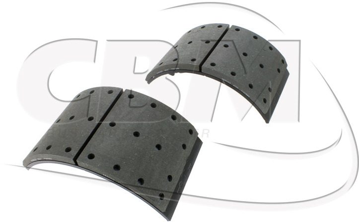 MERITOR 2 REAR FURNISHED SHOES KIT - MAN (81521606020) - Brake caliper for Bus: picture 1 MERITOR 2 REAR FURNISHED SHOES KIT - MAN (81521606020) - Brake caliper for Bus: picture 1