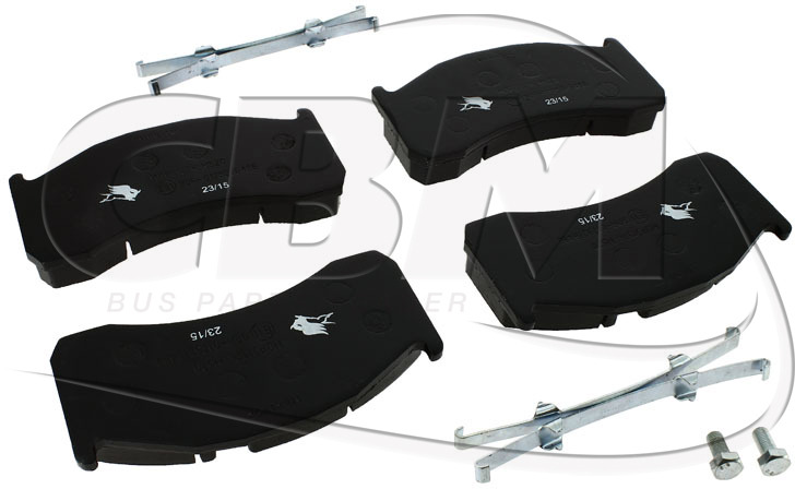 MERITOR BRAKE PAD KIT - TIMKEN BOSCH (SET1040900SA | SET1040 | 0986015670) - Brake pads for Bus: picture 1 MERITOR BRAKE PAD KIT - TIMKEN BOSCH (SET1040900SA | SET1040 | 0986015670) - Brake pads for Bus: picture 1
