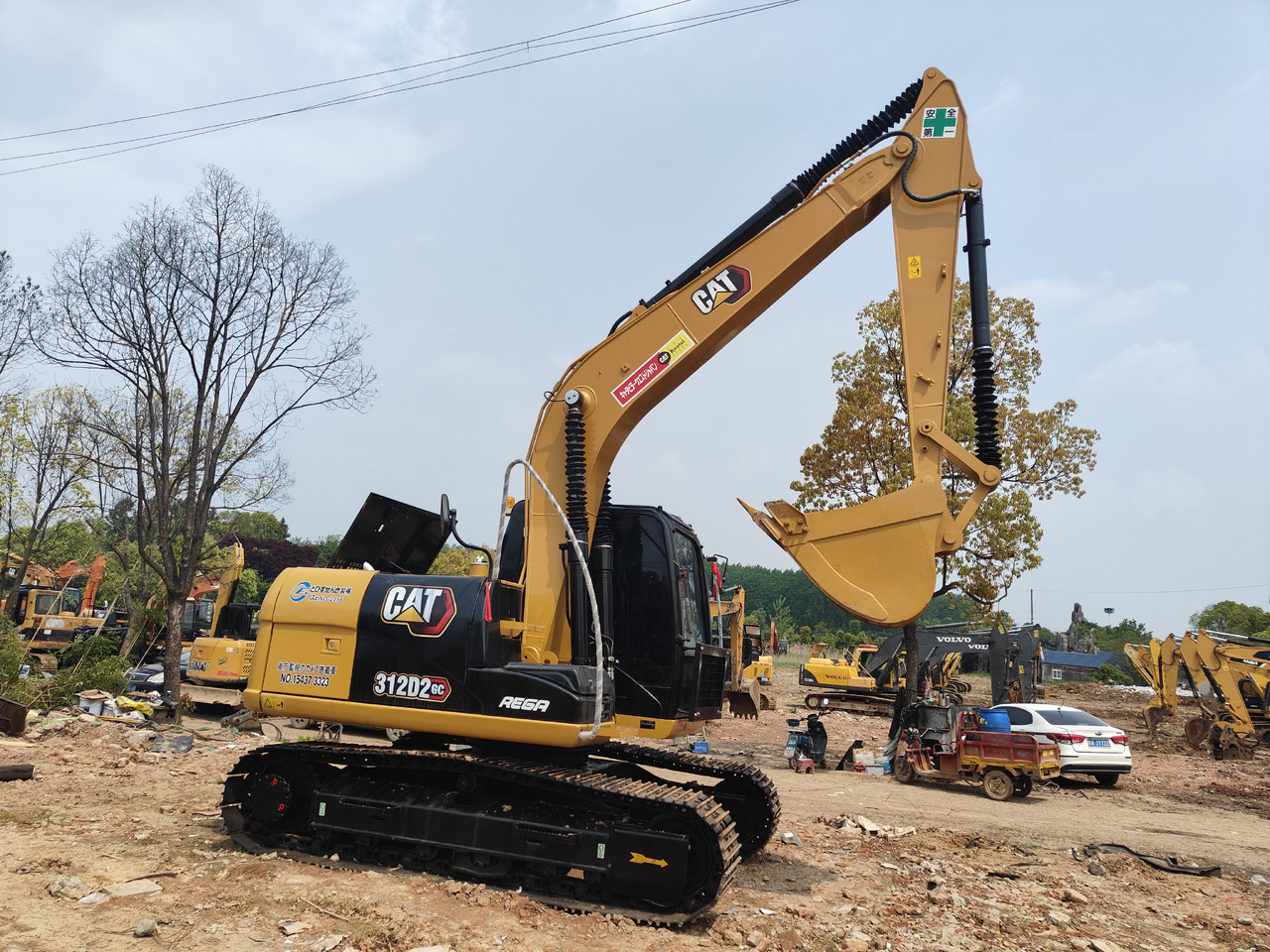 Excavator CATERPILLAR 312D [ Copy ]: picture 8
