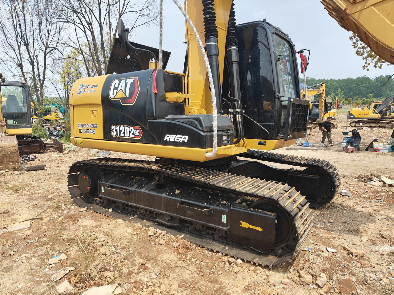 Excavator CATERPILLAR 312D [ Copy ]: picture 9