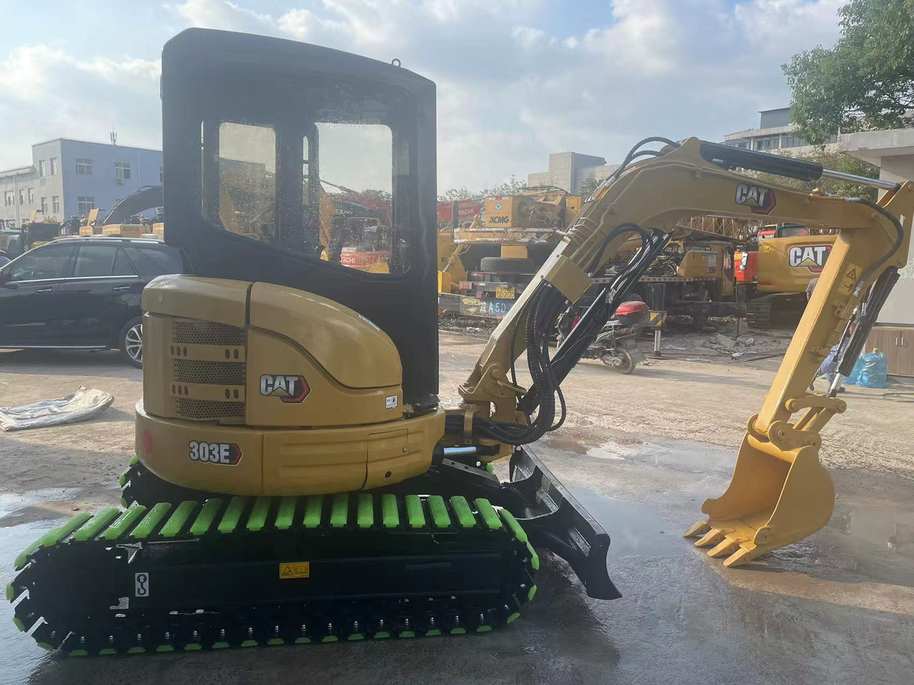 CATERPILLAR used 303E excavator - Mini excavator: picture 5 CATERPILLAR used 303E excavator - Mini excavator: picture 5
