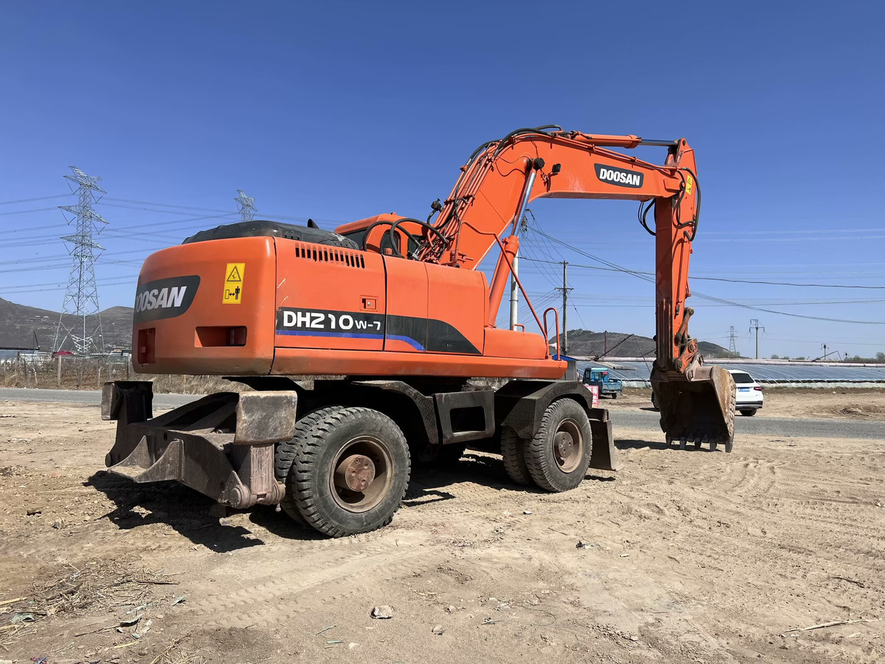 Wheel excavator DOOSAN 210w-7 [ Copy ] [ Copy ] [ Copy ] [ Copy ] [ Copy ]: picture 8