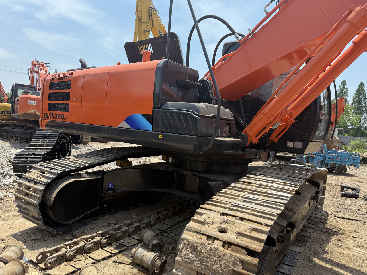 Wheel excavator HITACHI used hitachi 350-5g  excavator [ Copy ]: picture 12