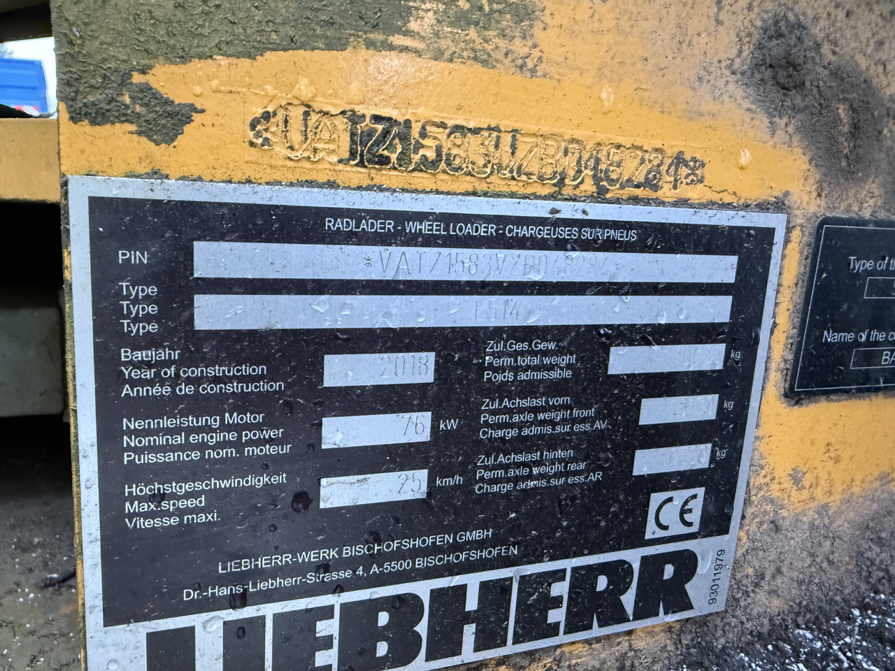 Wheel loader LIEBHERR 514 Stereo: picture 10