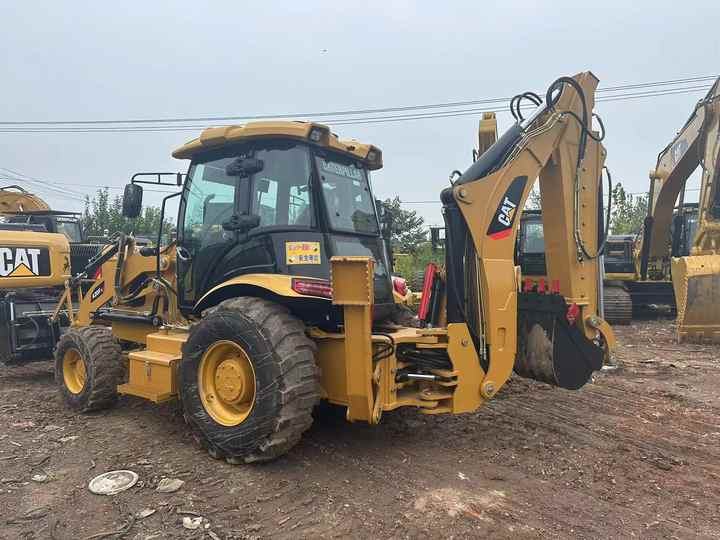 Used Wheel Loader CAT420F Caterpillar 420F Mini Construction Machinery Mini Wheel Skid Steer Loader in Stock - Backhoe loader: picture 3 Used Wheel Loader CAT420F Caterpillar 420F Mini Construction Machinery Mini Wheel Skid Steer Loader in Stock - Backhoe loader: picture 3