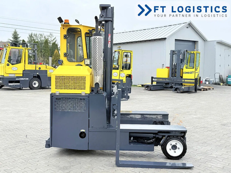 Combilift C3000 / GAS / DUPLEX 4100 MM / WIDE FORK POSITIONER / IMMACULATE CONDITION / A wide range of four-way and side-loader forklifts, - 4-way reach truck: picture 4 Combilift C3000 / GAS / DUPLEX 4100 MM / WIDE FORK POSITIONER / IMMACULATE CONDITION / A wide range of four-way and side-loader forklifts, - 4-way reach truck: picture 4
