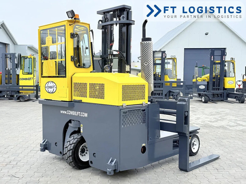 Combilift C3000 / GAS / DUPLEX 4100 MM / WIDE FORK POSITIONER / IMMACULATE CONDITION / A wide range of four-way and side-loader forklifts, - 4-way reach truck: picture 5 Combilift C3000 / GAS / DUPLEX 4100 MM / WIDE FORK POSITIONER / IMMACULATE CONDITION / A wide range of four-way and side-loader forklifts, - 4-way reach truck: picture 5