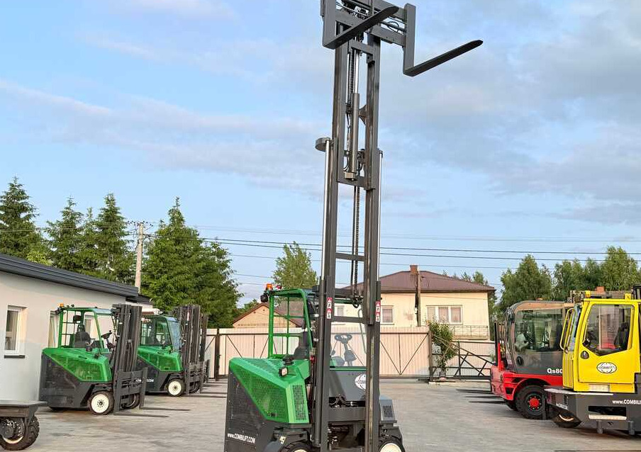 4-way reach truck Combilift C4000CB / TRIPLEX - 5200MM / LPG / FREE LIFT / FORK POSITIONER / FORK SIDESHIFT / HEIGHT 2450MM / LIKE NEW: picture 33