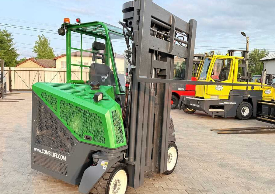 4-way reach truck Combilift C4000CB / TRIPLEX - 5200MM / LPG / FREE LIFT / FORK POSITIONER / FORK SIDESHIFT / HEIGHT 2450MM / LIKE NEW: picture 21