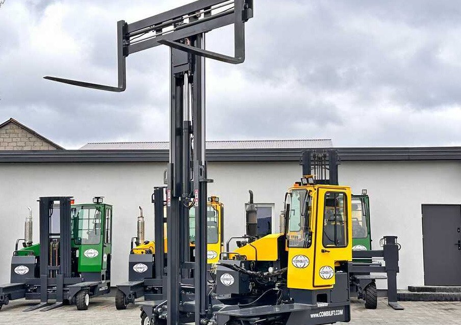 4-way reach truck Combilift C4500 / DUPLEX / 4050MM / DIESEL / WIDE POSITIONER / FREE LIFT / SIDESHIFT / LIKE NEW: picture 33
