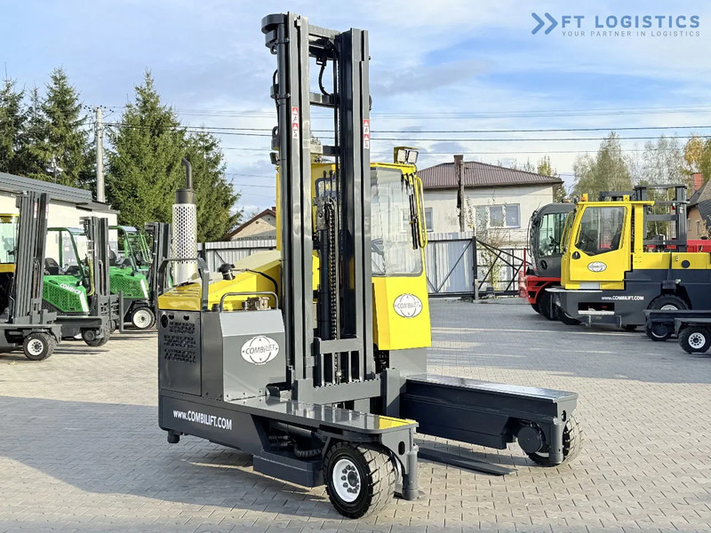 4-way reach truck Combilift C5000 / DIESEL / TRIPLEX 7600MM / FULL FREE LIFT / FORK POSITIONER / HEATING / FULL HEATED CABIN / EXCELLENT CONDITION / Wide ra: picture 5