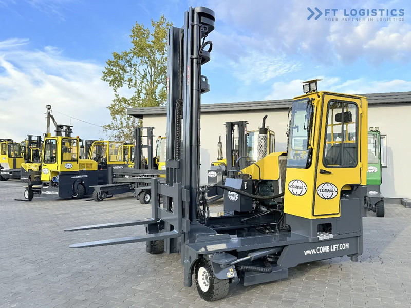 4-way reach truck Combilift C5000 / DIESEL / TRIPLEX 7600MM / FULL FREE LIFT / FORK POSITIONER / HEATING / FULL HEATED CABIN / EXCELLENT CONDITION / Wide ra: picture 17