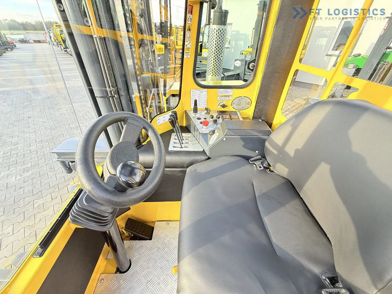 4-way reach truck Combilift C5000 / DIESEL / TRIPLEX 7600MM / FULL FREE LIFT / FORK POSITIONER / HEATING / FULL HEATED CABIN / EXCELLENT CONDITION / Wide ra: picture 14