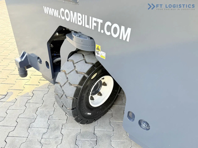 4-way reach truck Combilift C5000 / DIESEL / TRIPLEX 7600MM / FULL FREE LIFT / FORK POSITIONER / HEATING / FULL HEATED CABIN / EXCELLENT CONDITION / Wide ra: picture 9