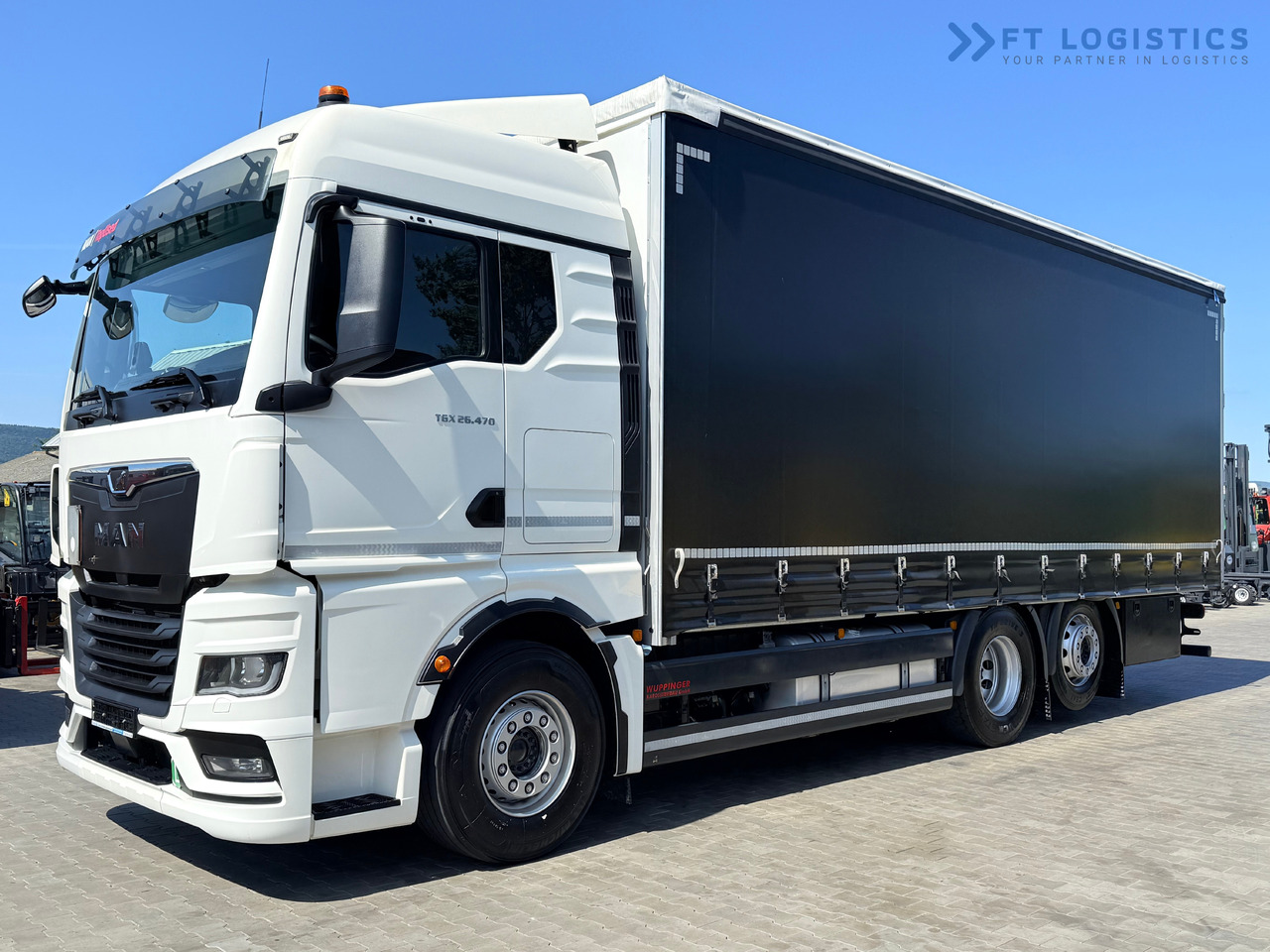MAN TGX 26.470 / 19 Pallets / Steering Axle / 15 Ton Payload / Retarder / Excellent Condition - Curtainsider truck: picture 3 MAN TGX 26.470 / 19 Pallets / Steering Axle / 15 Ton Payload / Retarder / Excellent Condition - Curtainsider truck: picture 3